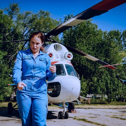 Девушка-командир вертолёта: «Это только кажется, что в небе много места»