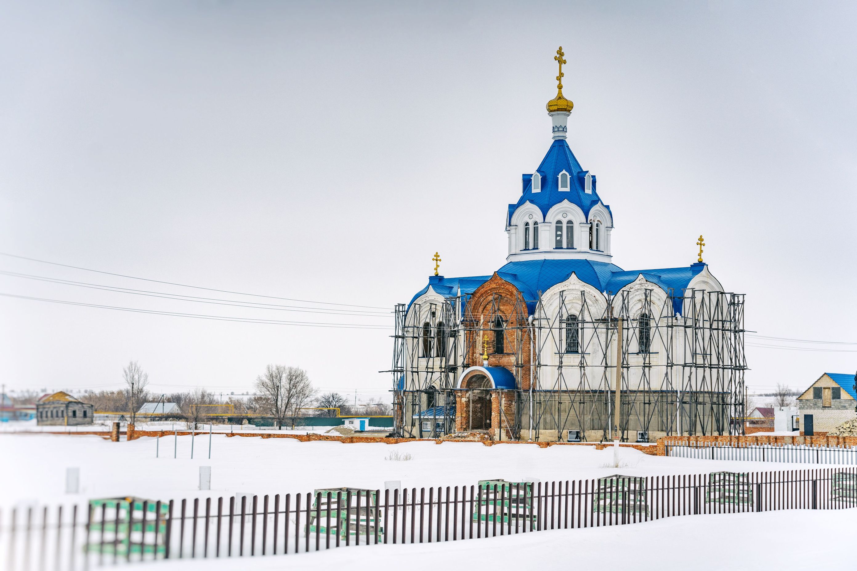 храм в лесном городке