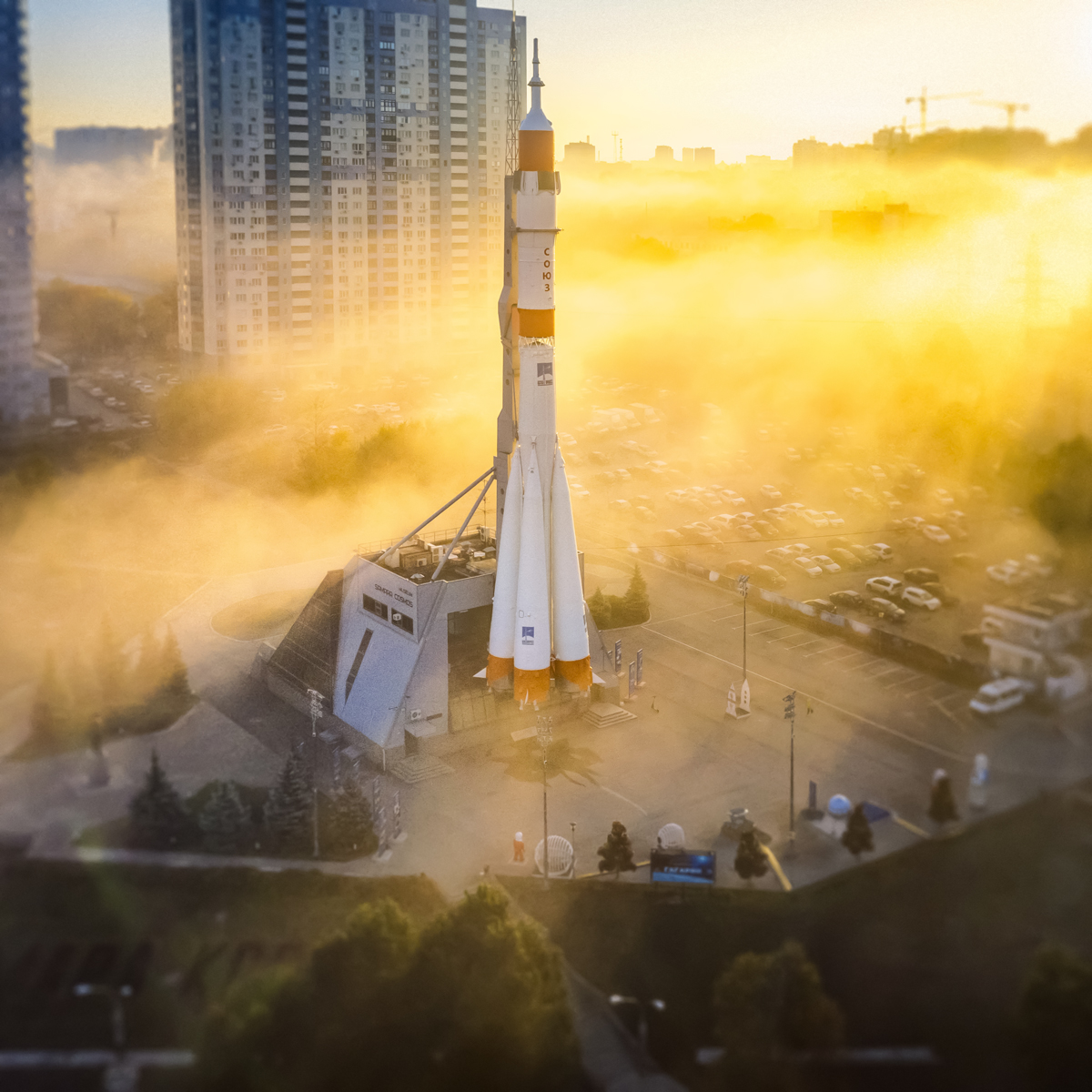 Ракета-носитель «Союз»: как в Самаре появился космический монумент /  Архитектура / Гайды / Кому на Волге